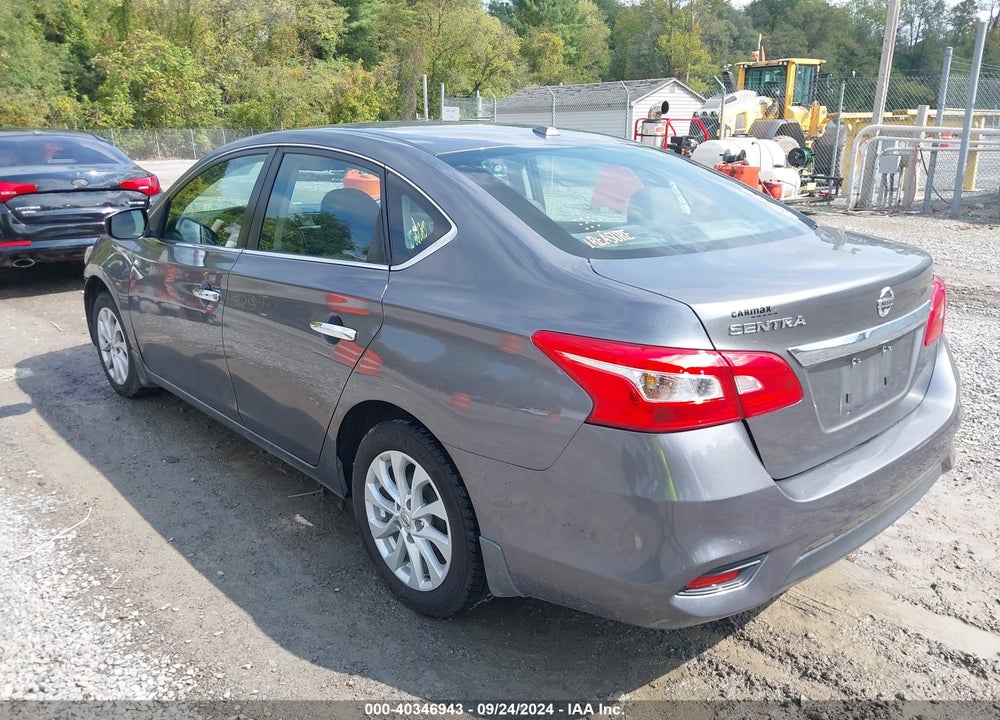 2018 NISSAN SENTRA SV VIN: 3N1AB7APXJY264937