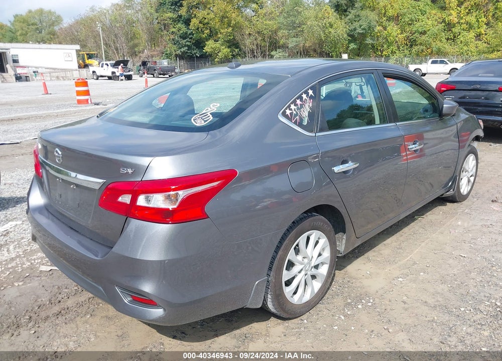 2018 NISSAN SENTRA SV VIN: 3N1AB7APXJY264937