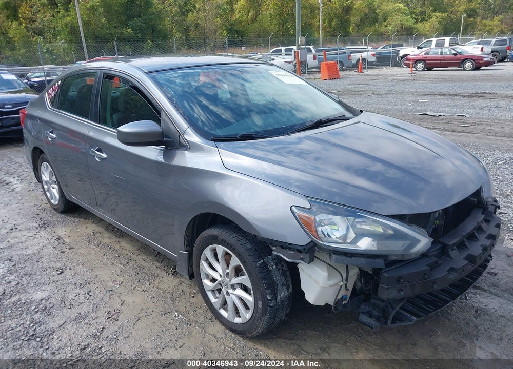 2018 NISSAN SENTRA SV VIN: 3N1AB7APXJY264937