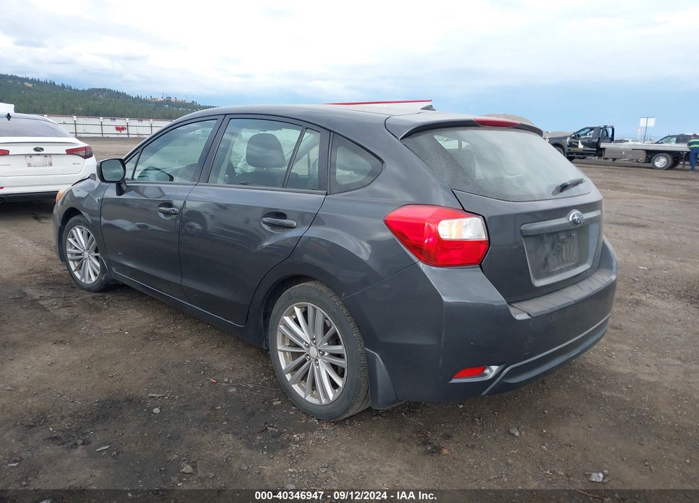 2012 SUBARU IMPREZA 2.0I PREMIUM VIN: JF1GPAD62CH206866