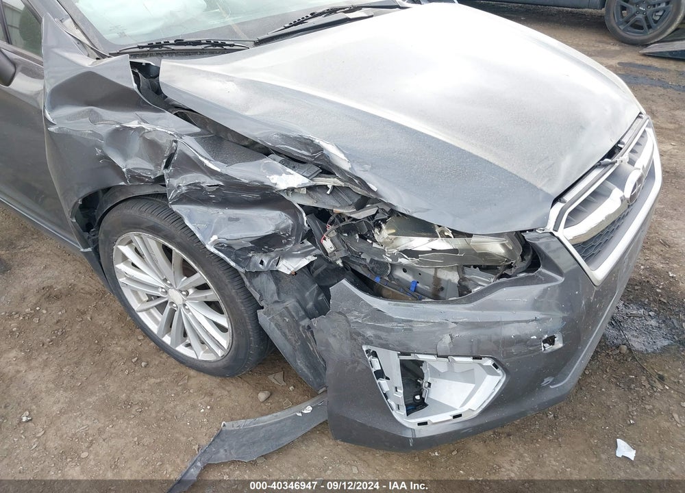 2012 SUBARU IMPREZA 2.0I PREMIUM VIN: JF1GPAD62CH206866