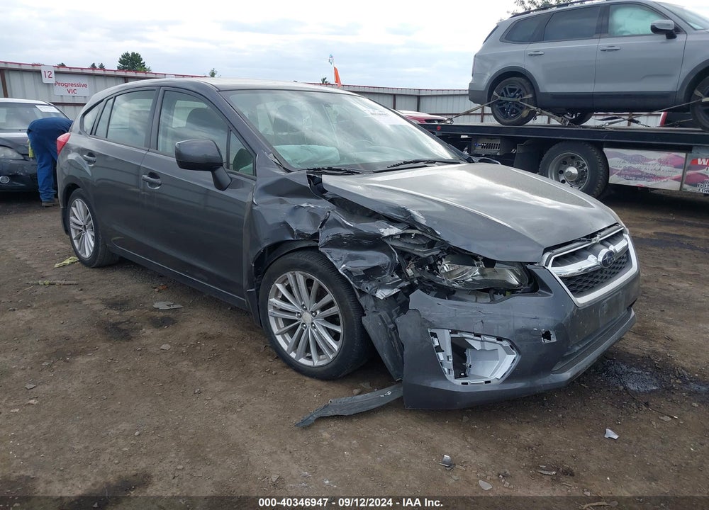 2012 SUBARU IMPREZA 2.0I PREMIUM VIN: JF1GPAD62CH206866