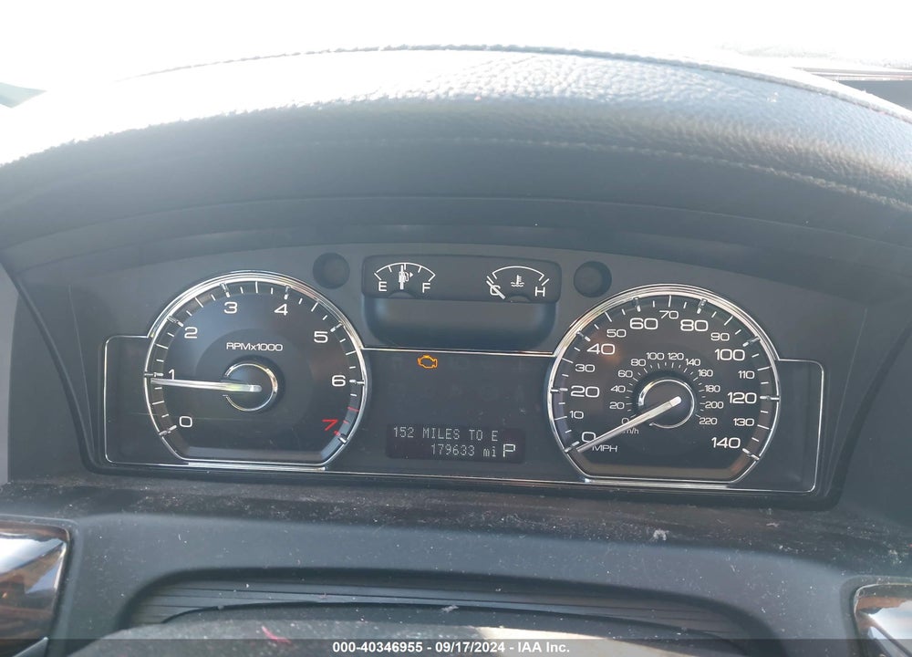 2009 LINCOLN MKS VIN: 1LNHM93R99G607536
