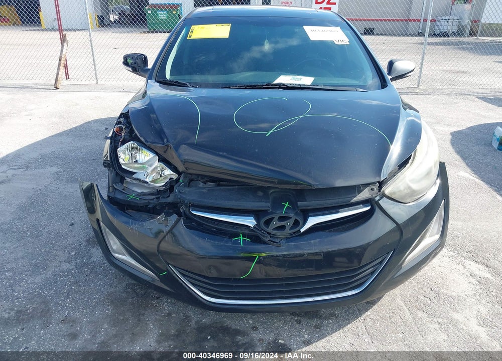 2016 HYUNDAI ELANTRA VALUE EDITION VIN: 5NPDH4AE9GH728537