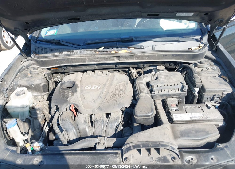 2014 HYUNDAI SONATA GLS VIN: 5NPEB4AC7EH872587
