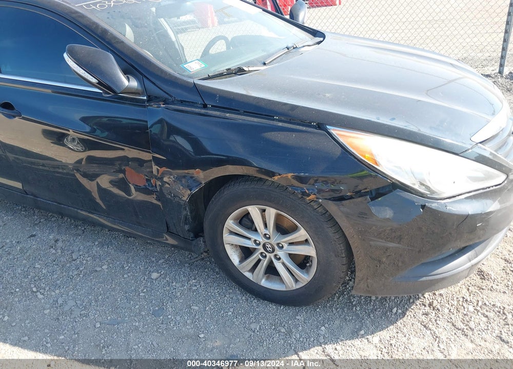 2014 HYUNDAI SONATA GLS VIN: 5NPEB4AC7EH872587