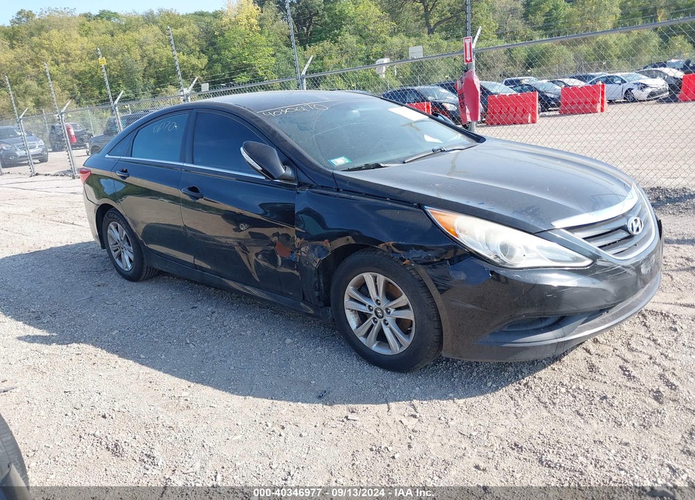 2014 HYUNDAI SONATA GLS VIN: 5NPEB4AC7EH872587