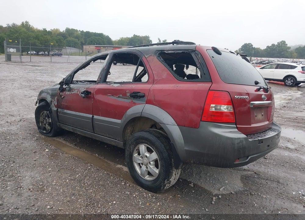 2007 KIA SORENTO EX VIN: KNDJD736575706542