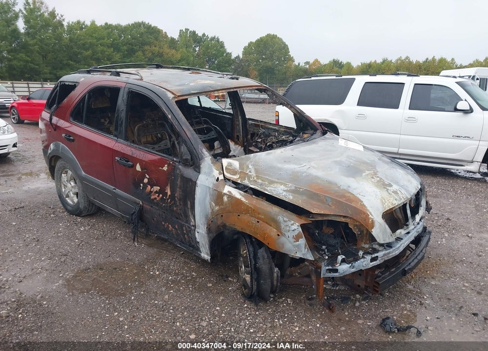 2007 KIA SORENTO EX VIN: KNDJD736575706542