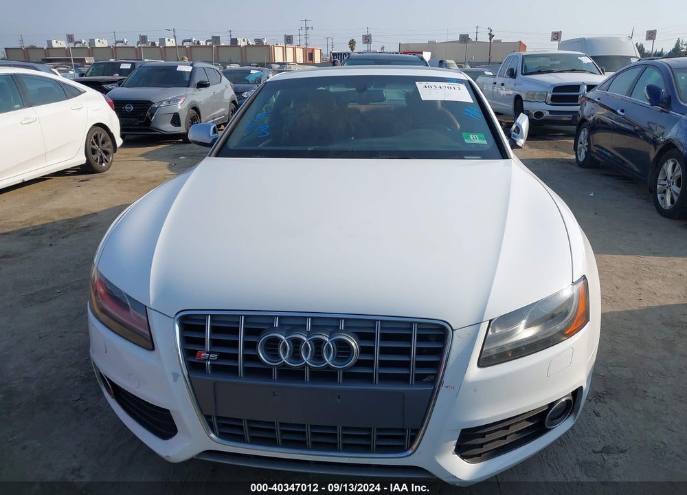 2010 AUDI S5 4.2 PREMIUM PLUS VIN: WAUVVAFR7AA017213