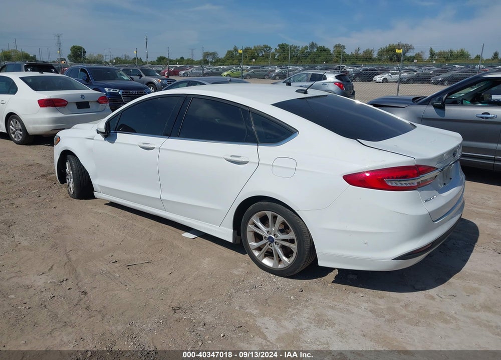 2018 FORD FUSION S VIN: 3FA6P0G73JR125655
