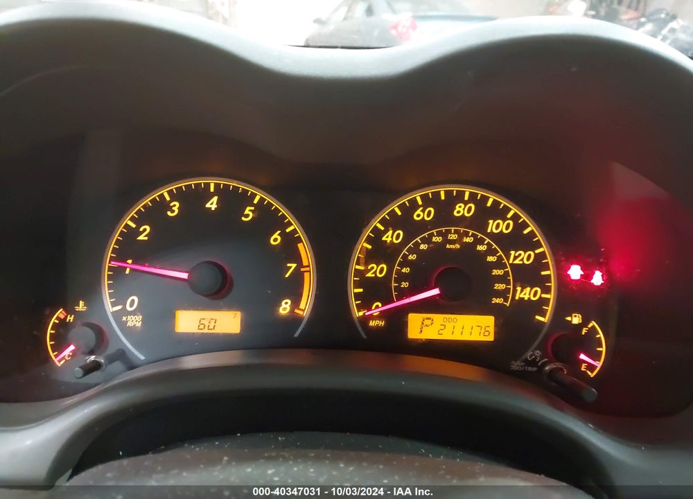 2009 TOYOTA COROLLA VIN: JTDBL40E799067190