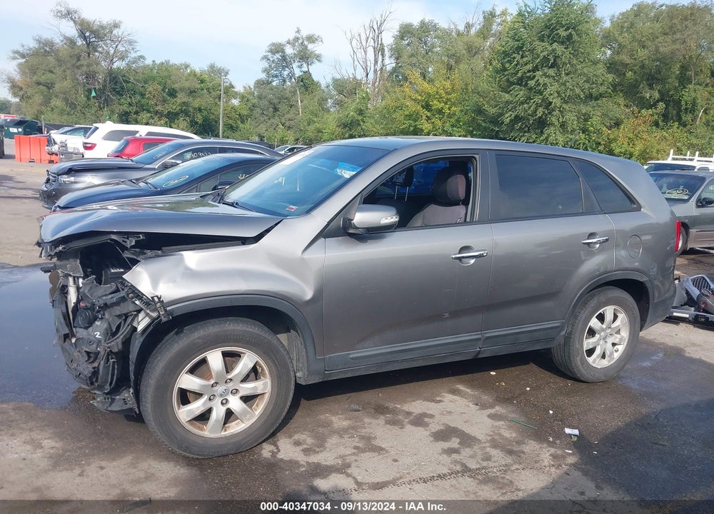2012 KIA SORENTO LX VIN: 5XYKT4A12CG239708