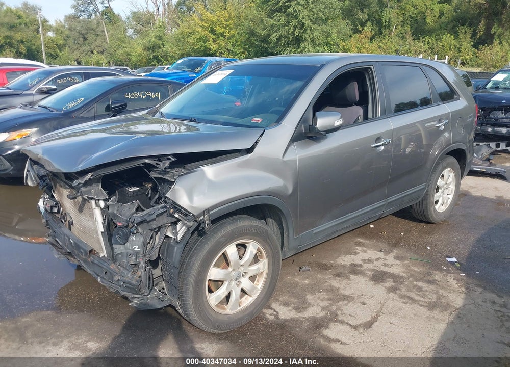 2012 KIA SORENTO LX VIN: 5XYKT4A12CG239708