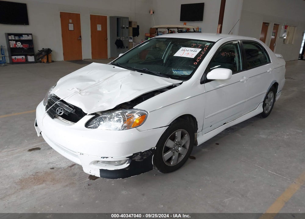 2007 TOYOTA COROLLA S VIN: 2T1BR32E07C728362