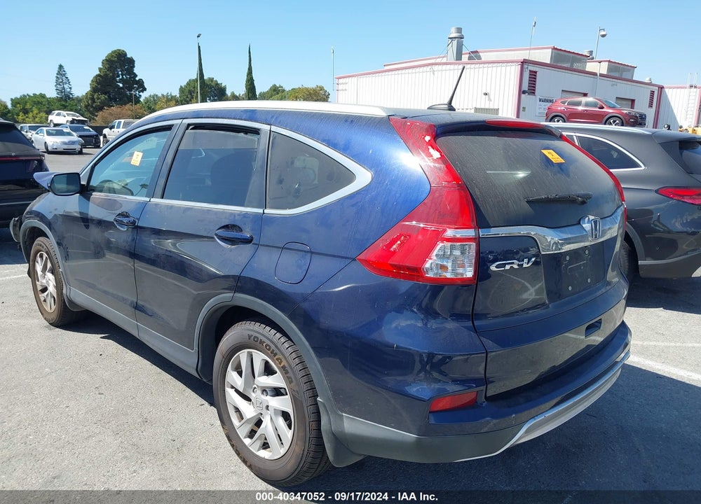 2015 HONDA CR-V EX-L VIN: 2HKRM3H72FH548852