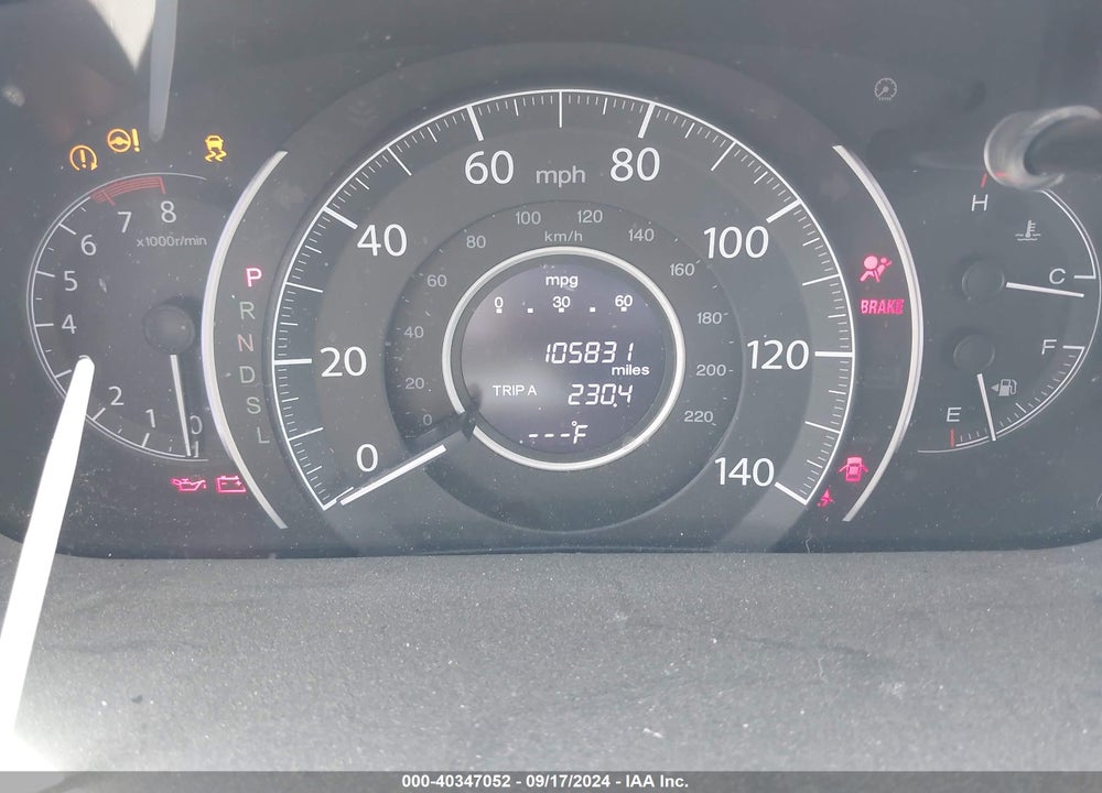 2015 HONDA CR-V EX-L VIN: 2HKRM3H72FH548852