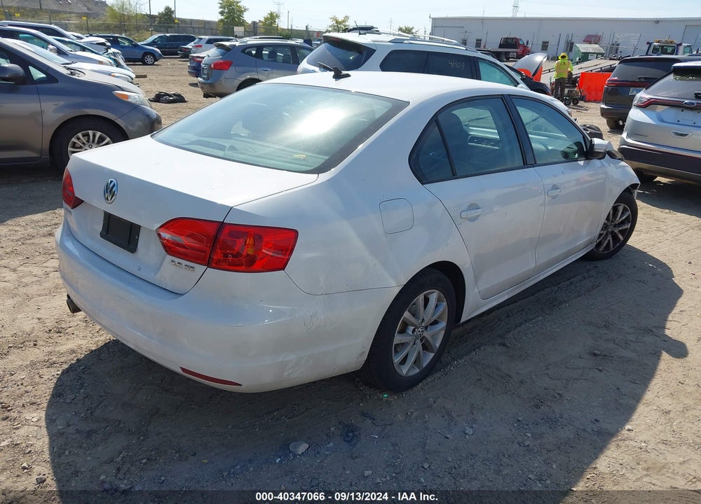 2012 VOLKSWAGEN JETTA 2.5L SE VIN: 3VWDP7AJ2CM006779
