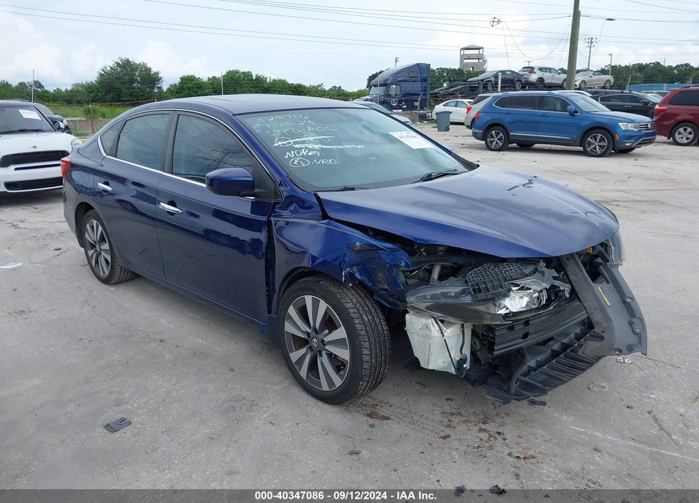 2019 NISSAN SENTRA SV VIN: 3N1AB7AP9KY285229