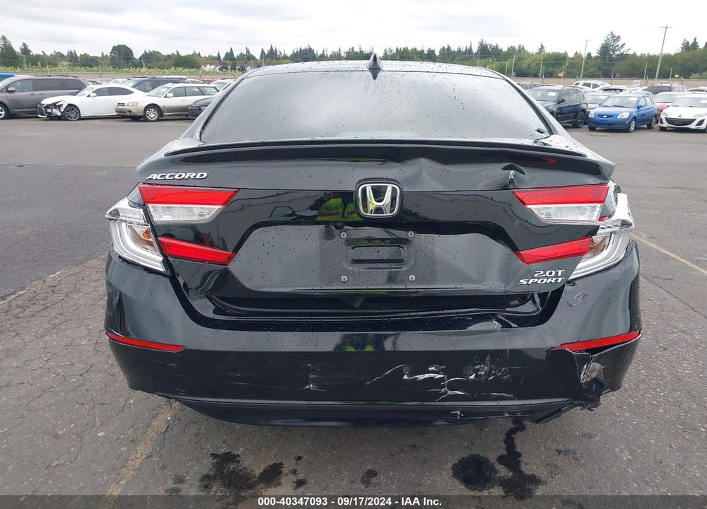 2021 HONDA ACCORD SPORT 2.0T VIN: 1HGCV2F3XMA012508
