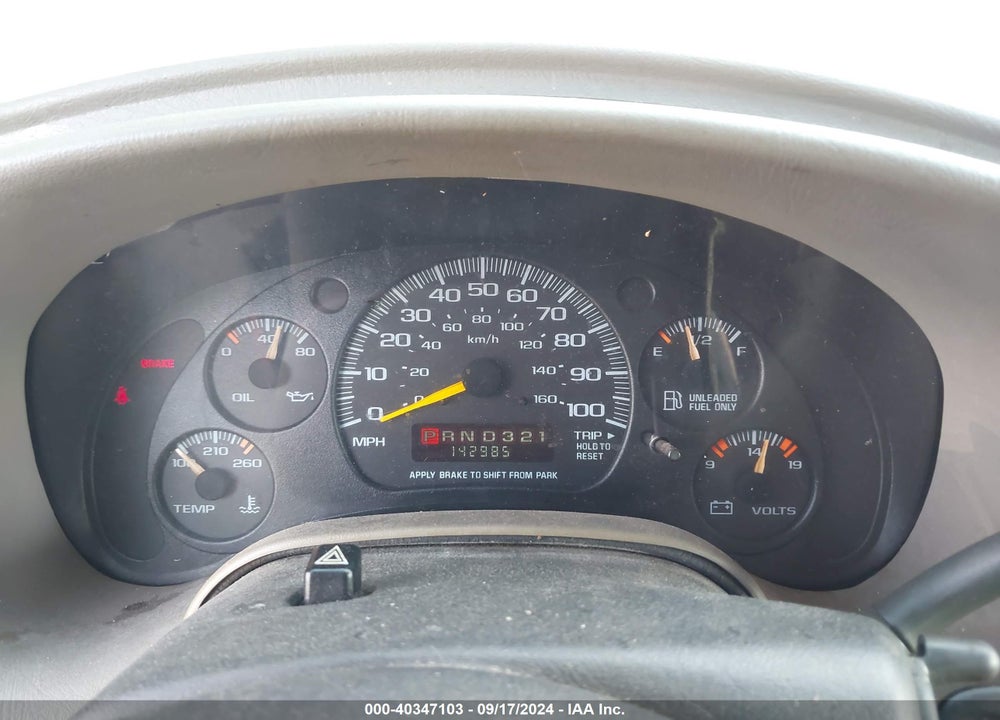 2001 CHEVROLET ASTRO LS VIN: 1GNDM19W21B100584