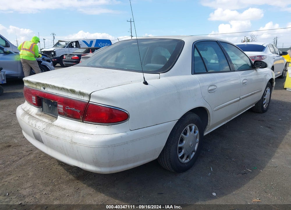 2004 BUICK CENTURY VIN: 2G4WS52J641205951
