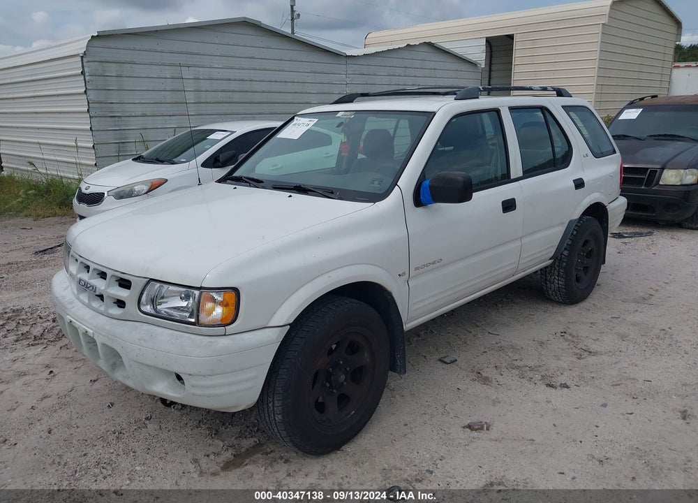 2000 ISUZU RODEO LS/LSE/S 3.2L VIN: 4S2CK58WXY4320903