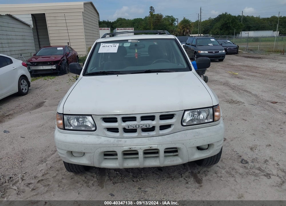 2000 ISUZU RODEO LS/LSE/S 3.2L VIN: 4S2CK58WXY4320903