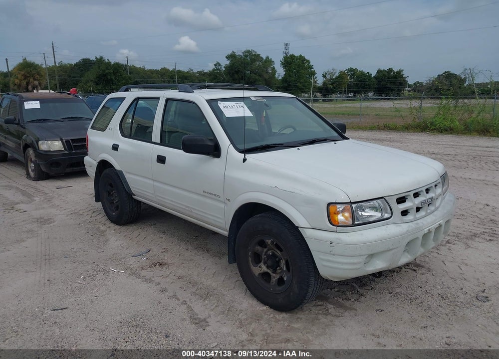 2000 ISUZU RODEO LS/LSE/S 3.2L VIN: 4S2CK58WXY4320903