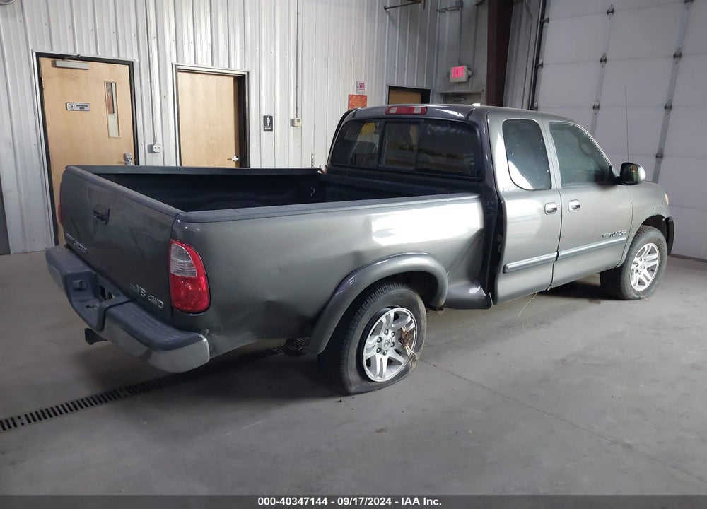 2005 TOYOTA TUNDRA SR5 V8 VIN: 5TBBT44165S458178