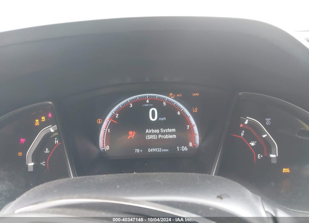 2020 HONDA CIVIC SI SEDAN VIN: 2HGFC1E57LH708744