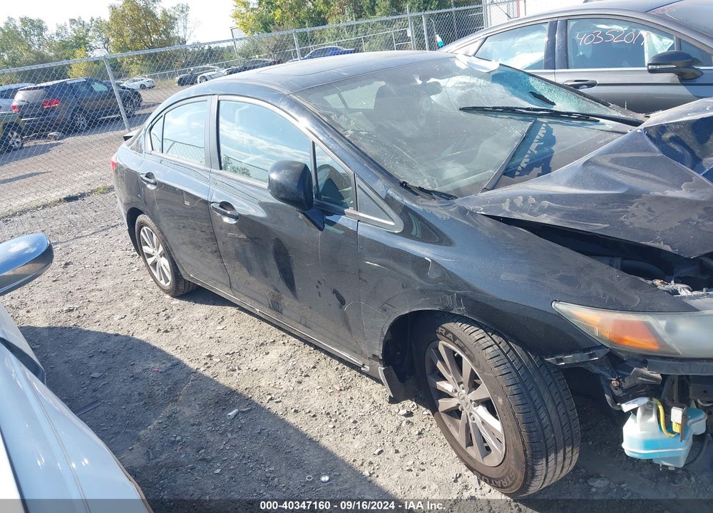 2012 HONDA CIVIC EX VIN: 19XFB2F87CE056011