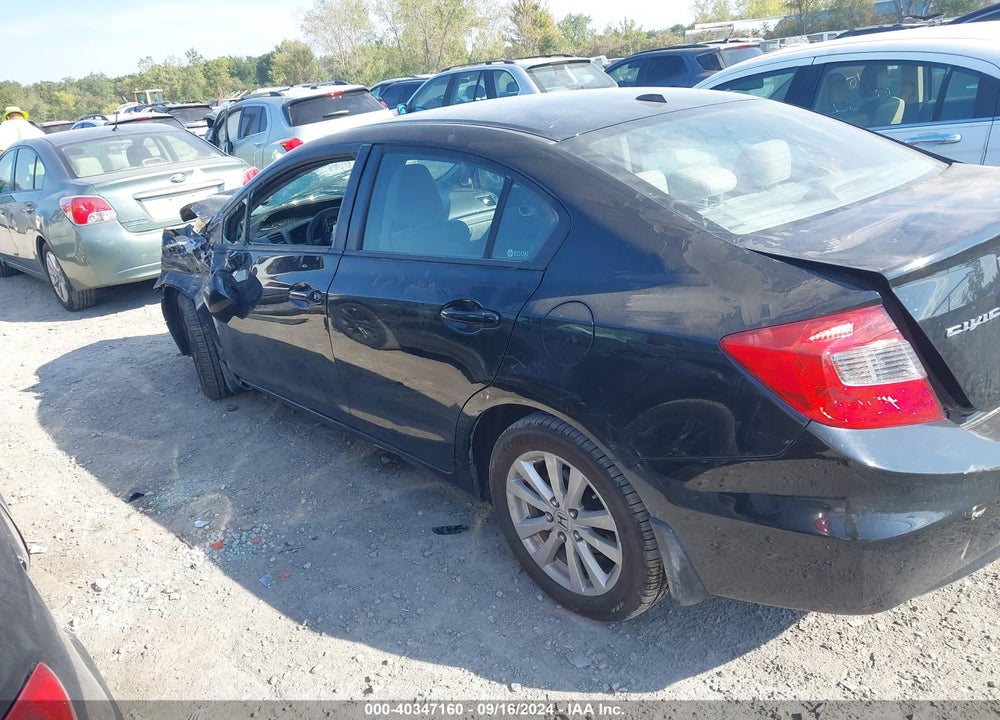 2012 HONDA CIVIC EX VIN: 19XFB2F87CE056011
