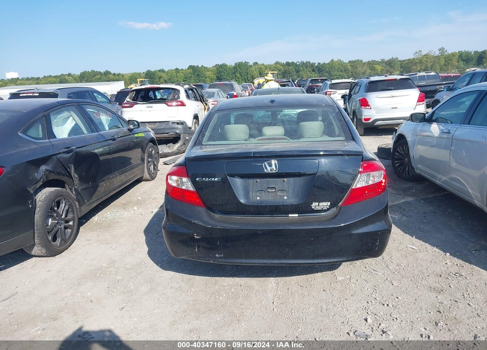 2012 HONDA CIVIC EX VIN: 19XFB2F87CE056011