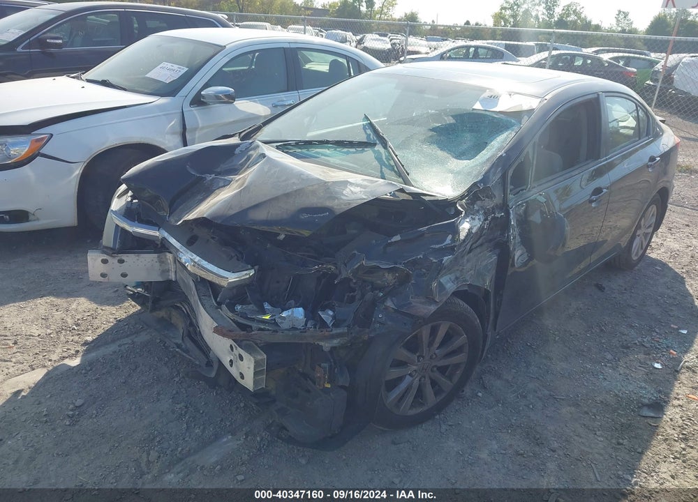 2012 HONDA CIVIC EX VIN: 19XFB2F87CE056011