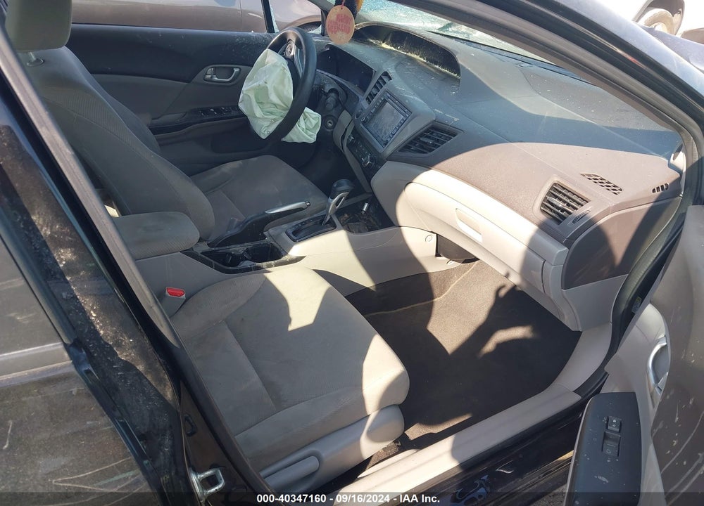 2012 HONDA CIVIC EX VIN: 19XFB2F87CE056011