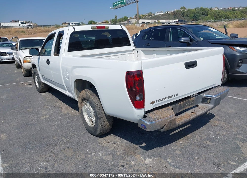 2005 CHEVROLET COLORADO LS VIN: 1GCCS198X58220843
