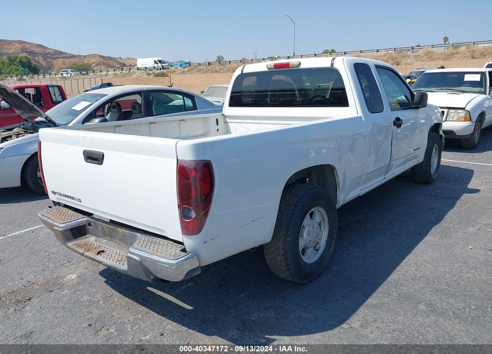 2005 CHEVROLET COLORADO LS VIN: 1GCCS198X58220843