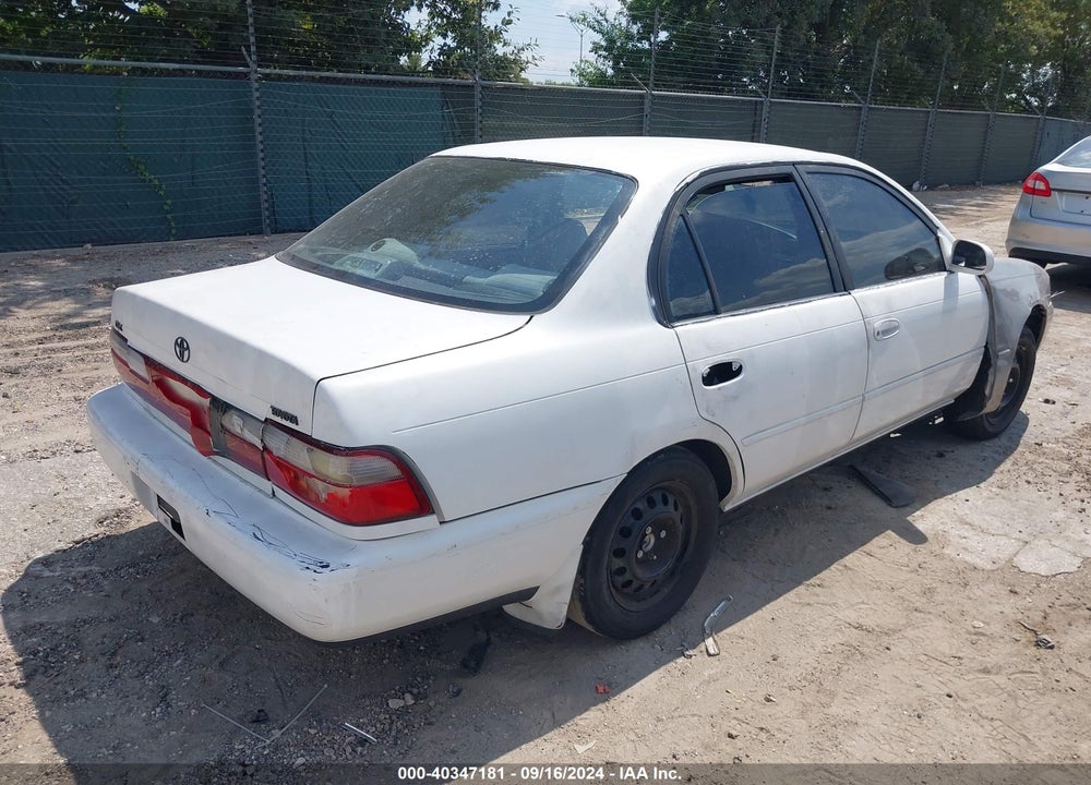 1996 TOYOTA COROLLA DX VIN: 1NXBB02EXTZ442045