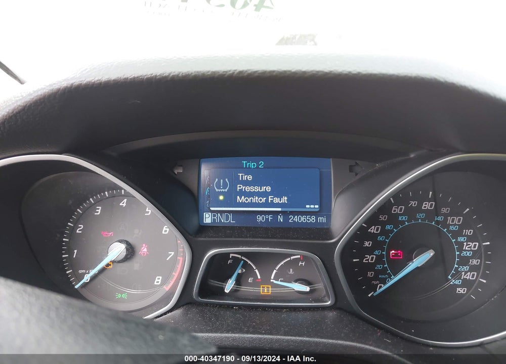 2012 FORD FOCUS SE VIN: 1FAHP3K29CL387154