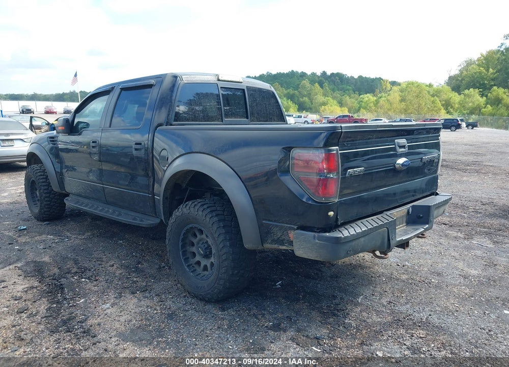 2013 FORD F-150 SVT RAPTOR VIN: 1FTFW1R69DFA77751