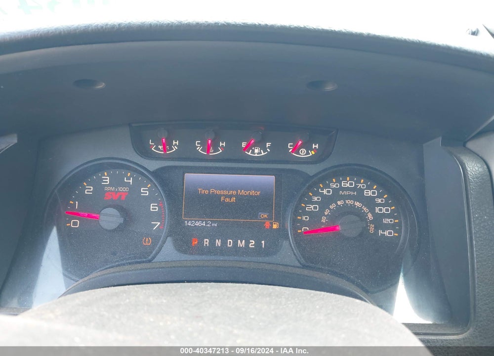 2013 FORD F-150 SVT RAPTOR VIN: 1FTFW1R69DFA77751