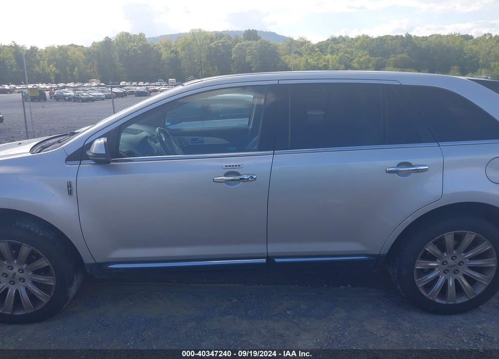 2012 LINCOLN MKX VIN: 2LMDJ8JK0CBL18538