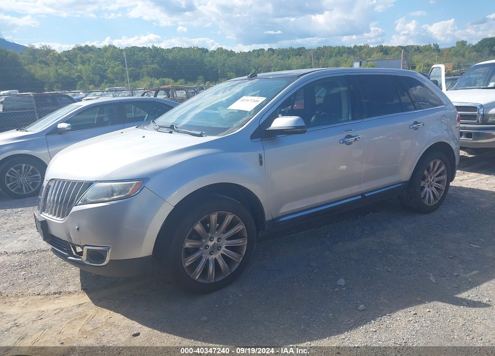 2012 LINCOLN MKX VIN: 2LMDJ8JK0CBL18538