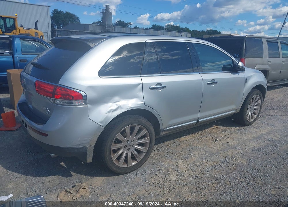 2012 LINCOLN MKX VIN: 2LMDJ8JK0CBL18538
