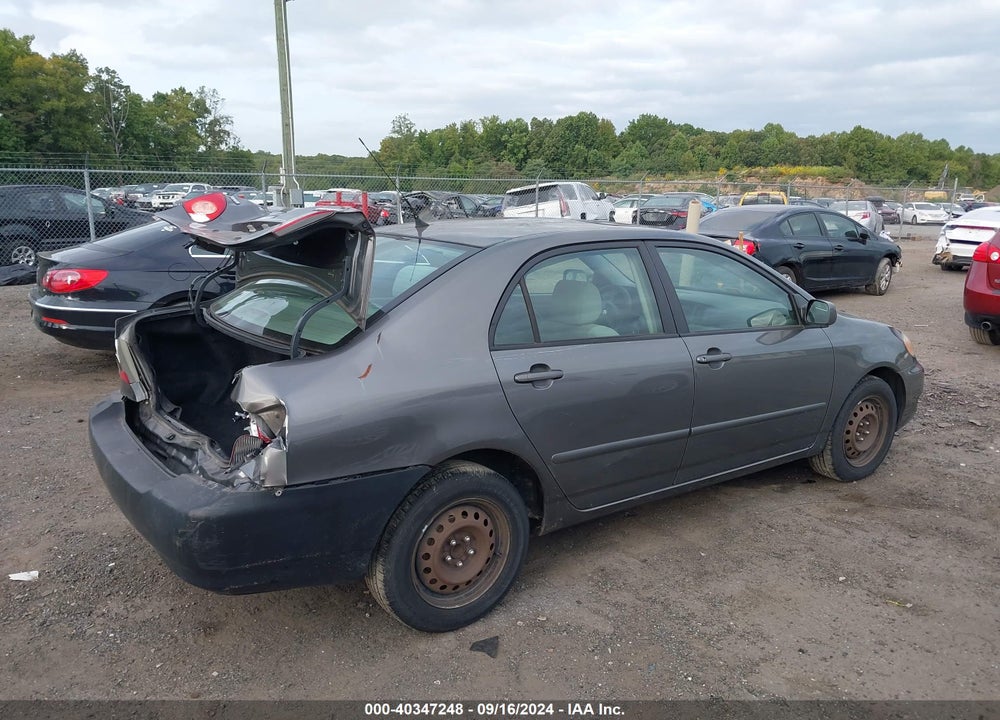 2007 TOYOTA COROLLA LE VIN: 2T1BR30E57C810980