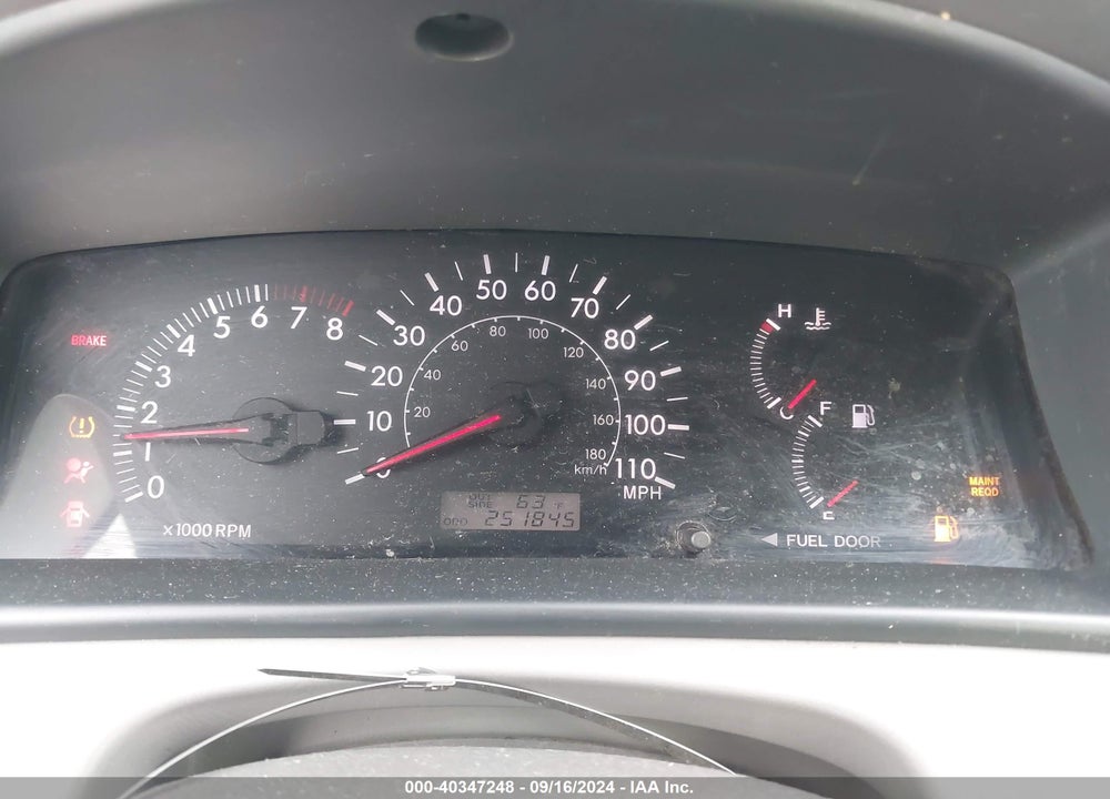 2007 TOYOTA COROLLA LE VIN: 2T1BR30E57C810980