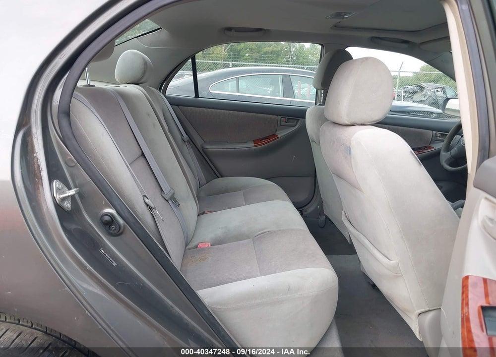 2007 TOYOTA COROLLA LE VIN: 2T1BR30E57C810980