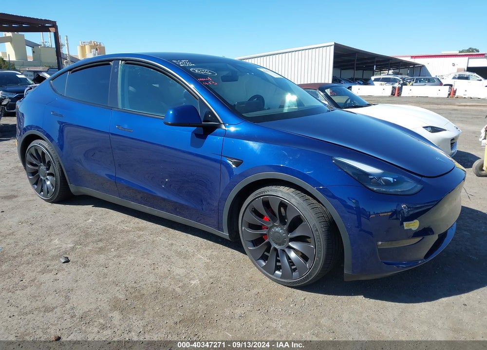 2022 TESLA MODEL Y PERFORMANCE DUAL MOTOR ALL-WHEEL DRIVE VIN: 7SAYGDEF3NF349359