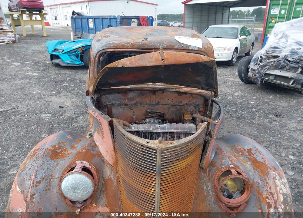 1937 FORD 2 DOOR COUPE VIN: 184140630